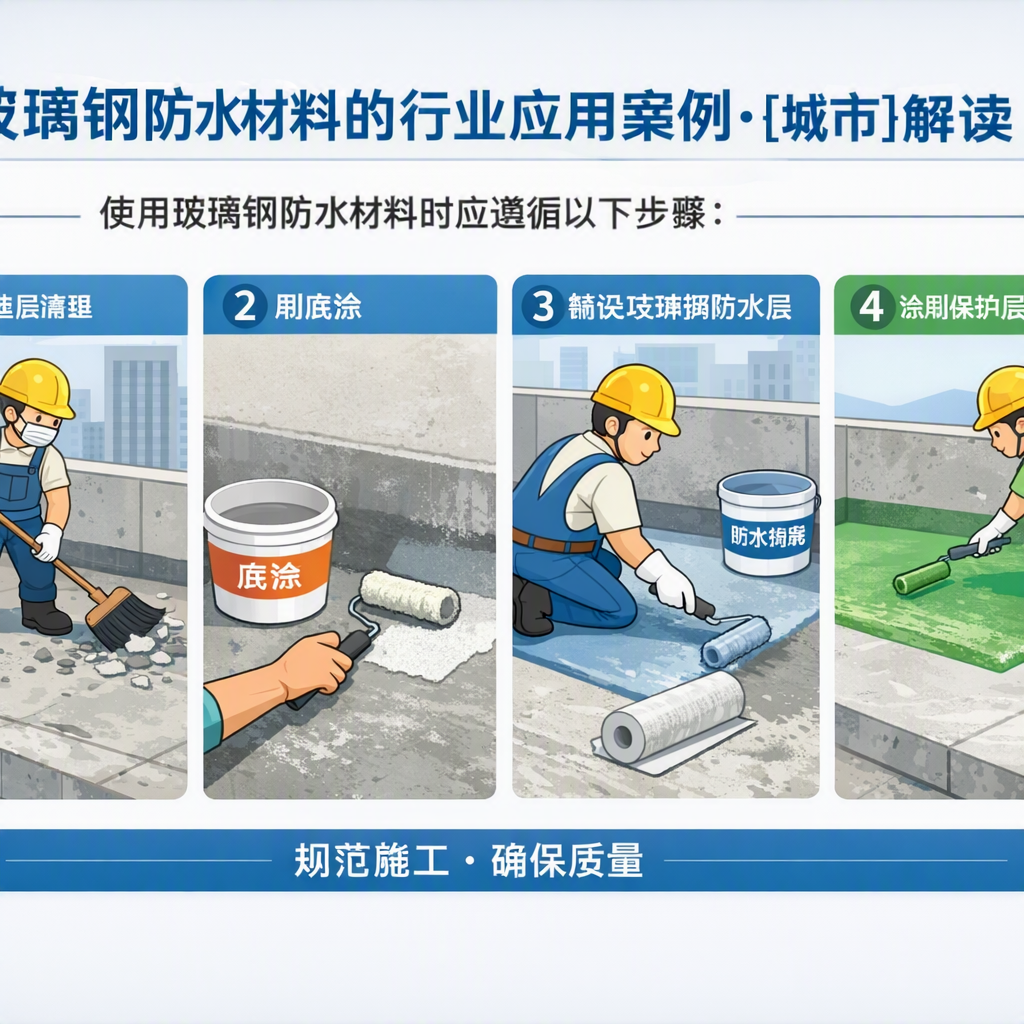 玻璃钢防水材料的行业应用案例,杭州解读