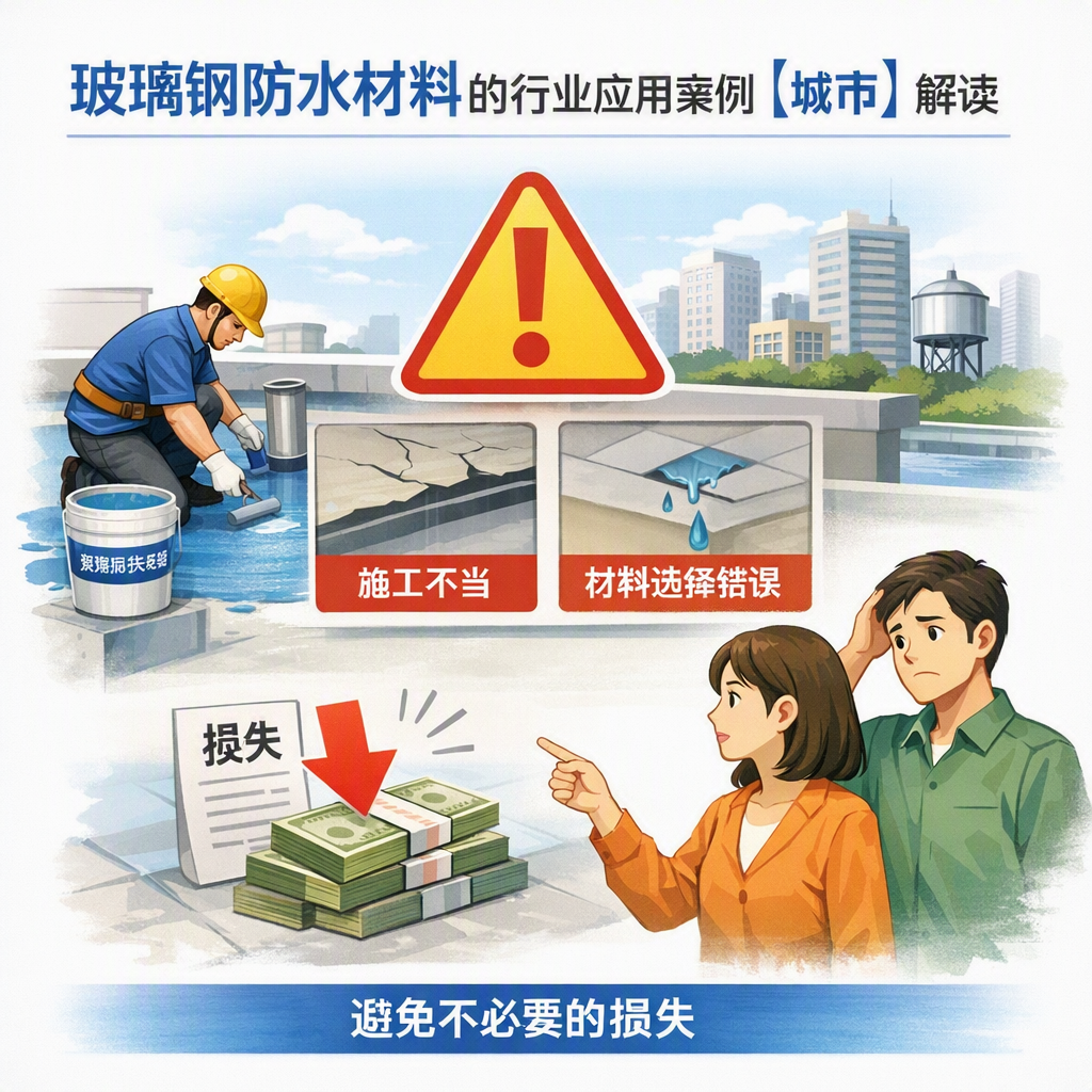 玻璃钢防水材料的行业应用案例,杭州解读