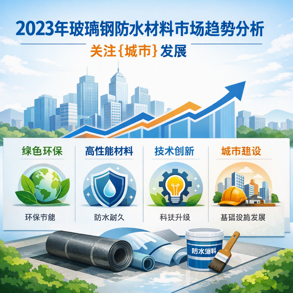 2023年玻璃钢防水材料市场趋势分析,关注 杭州 发展